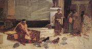 The Favourites of the Emperor Honorius John William Waterhouse